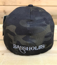 Bassholes Dark Camo Flexfit Hat